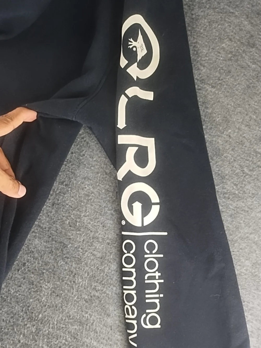 LRG Pullover Hoodie - Black